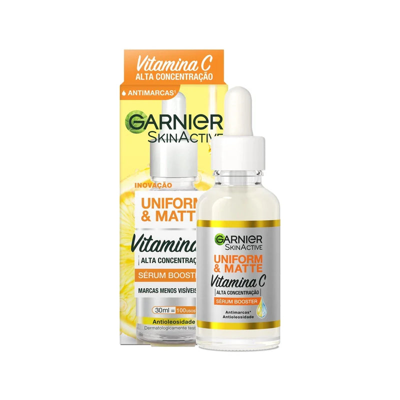 Sérum Facial Antimarcas Garnier Uniform & Matte Vitamina C