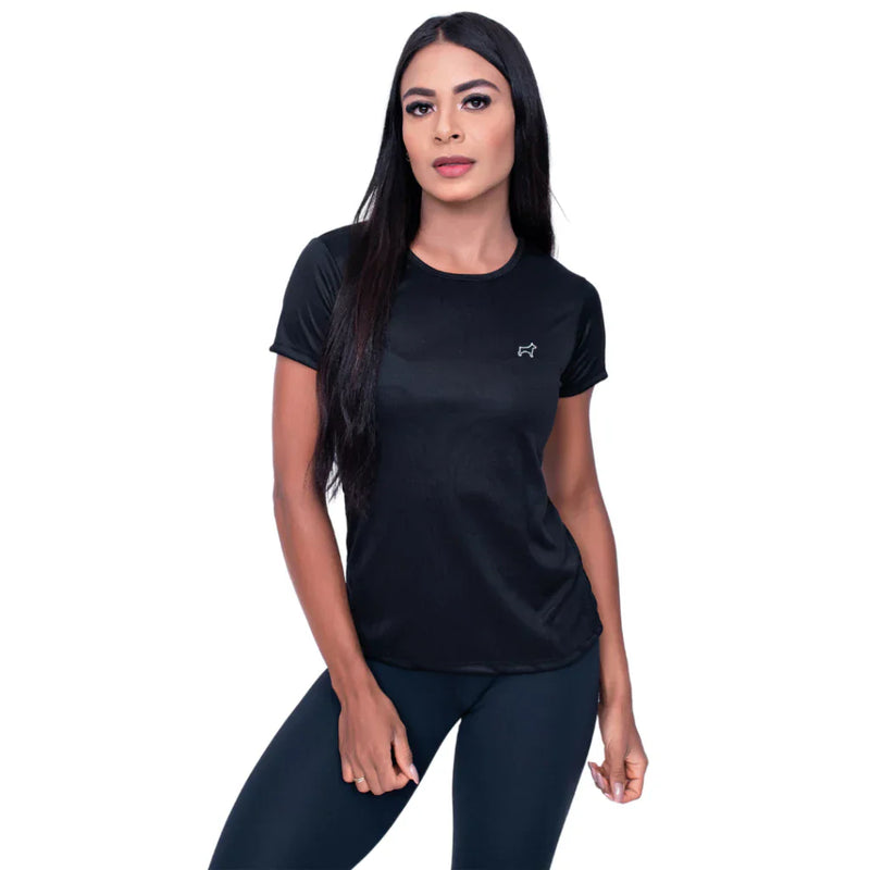 Kit com 5 Camisetas Femininas Dry Fit