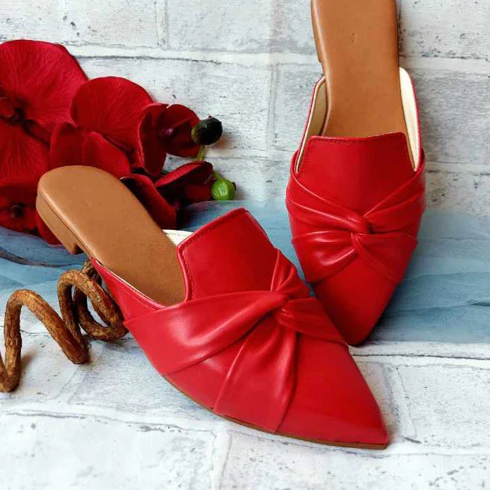 Mocassim Mule Bico Fino